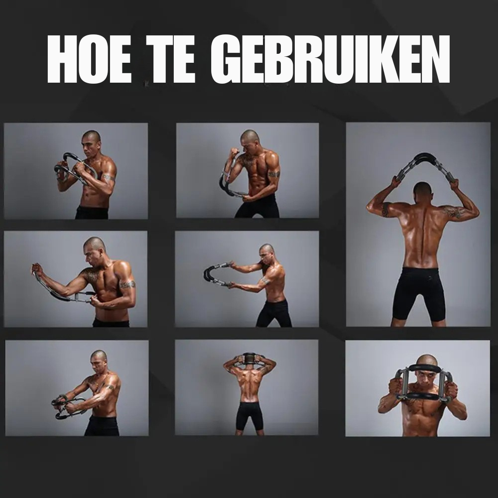 Verstelbare Arm- en Borsttrainer voor Thuis