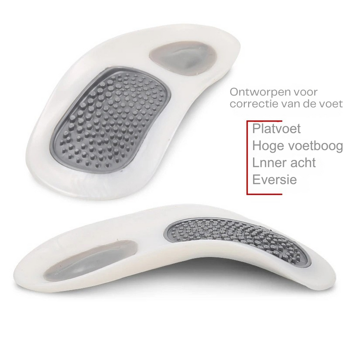 Orthopedische Inlegzolen voor Platvoeten en Voetcorrectie