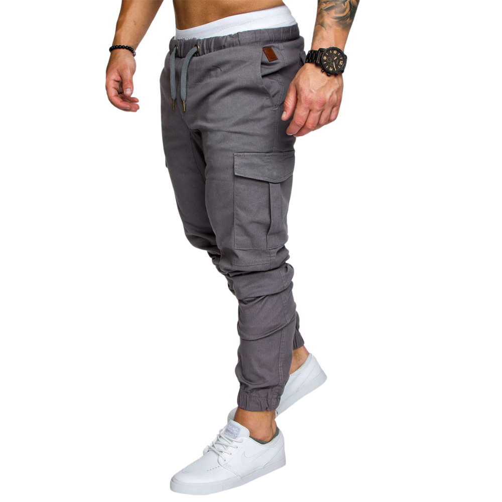 Carter – Stoere Cargo heren broek met Meerdere Zakken