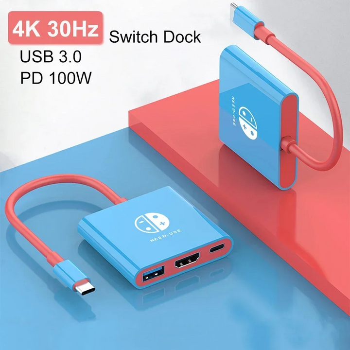 GameLink Pro – 4K USB-C Docking Station