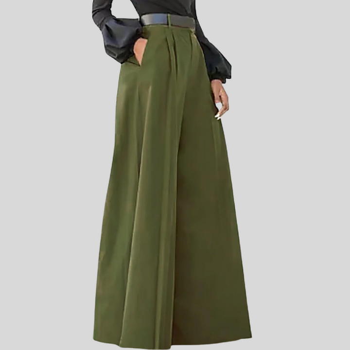 Dames wijde broek