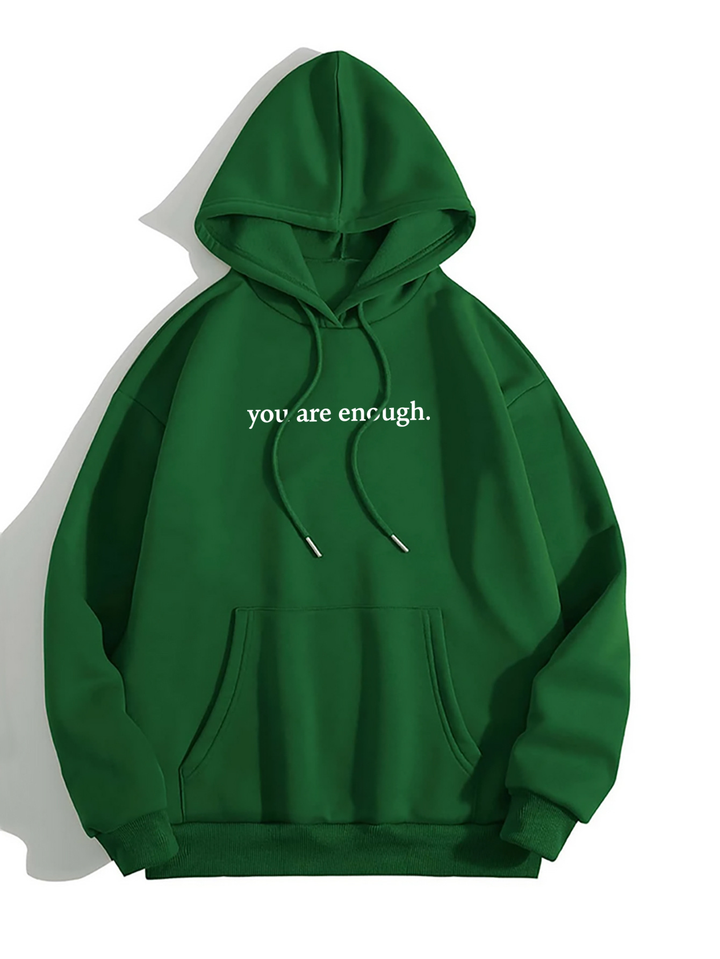 Unisex Hoodie met Inspirerende Boodschap