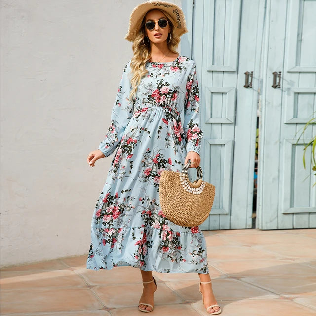Bohemian maxi-jurk - Maxime