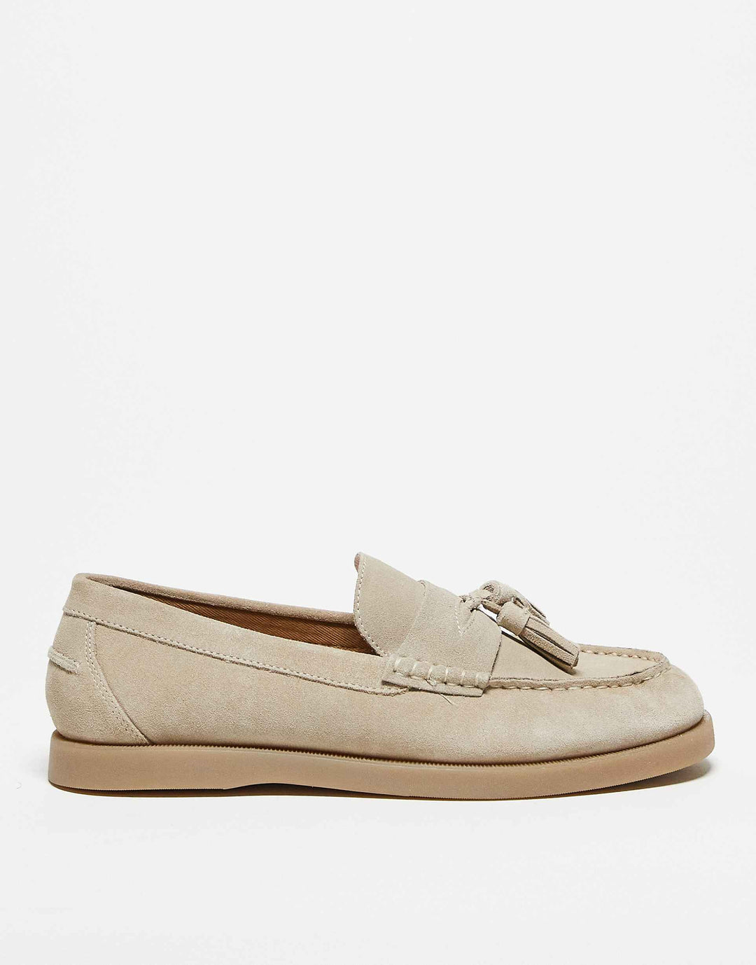 Luxe Suède Loafers met Kwast Detail