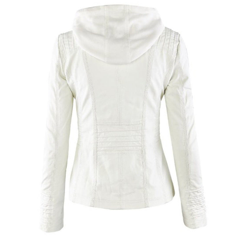 Evi – Leren Zomerjas voor Dames