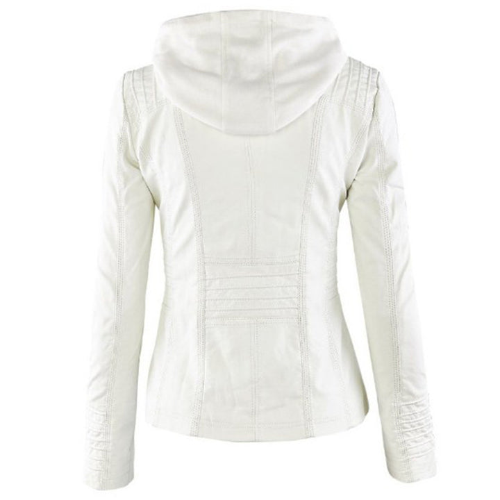 Evi – Leren Zomerjas voor Dames