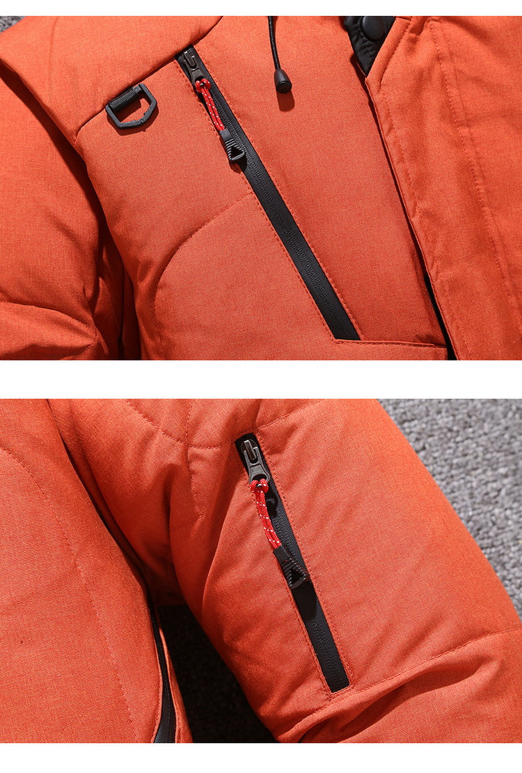 Arvid – Warme en Functionele Winterjas voor Heren met Capuchon