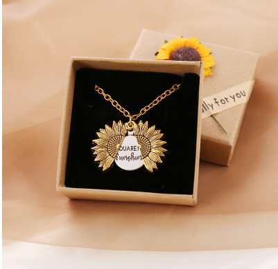 Zonnebloemketting - Elegant en stijlvol
