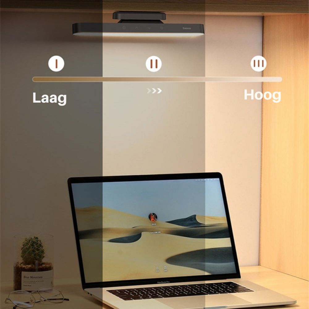 Magnetische LED Tafellamp met Vertraging & USB-oplaadfunctie