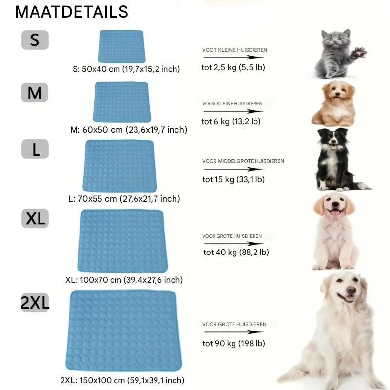 Koelmat voor honden en katten