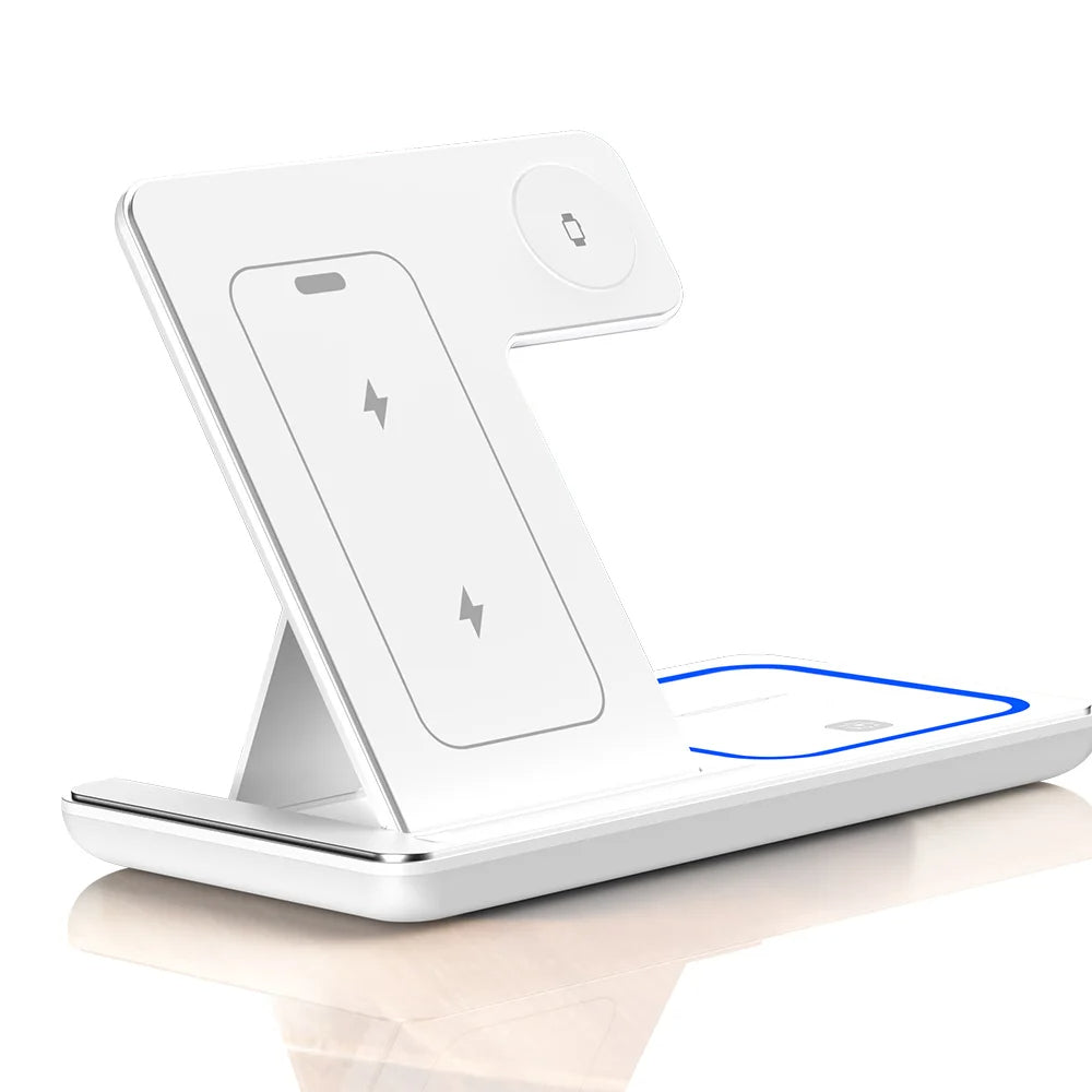 PowerFold Trio – 3-in-1 Opvouwbaar 100W LED Snellader