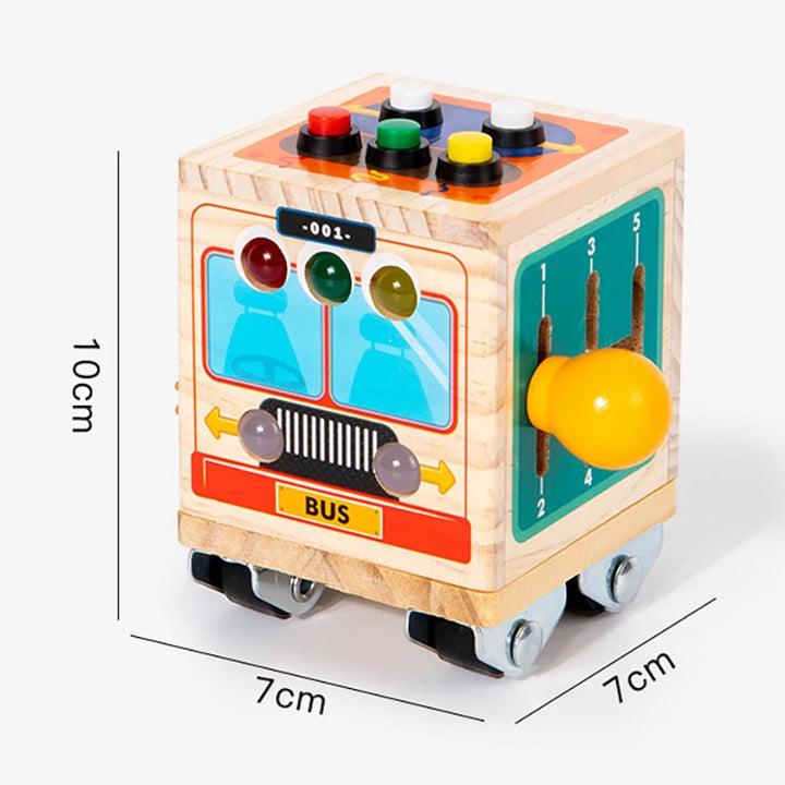 LED Licht & Sensorisch Activiteitenbord voor Kinderen (2–6 jaar)