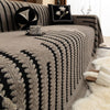 Symmetrisch Getufte Sofahoes met Vintage Charme
