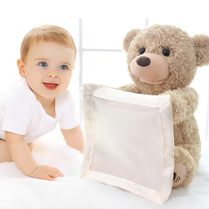 Peek-A-Boo-Teddy - Interdraft knuffel