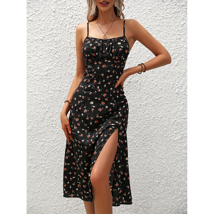 Zomerse Polkadot Jurk met Spaghettibandjes