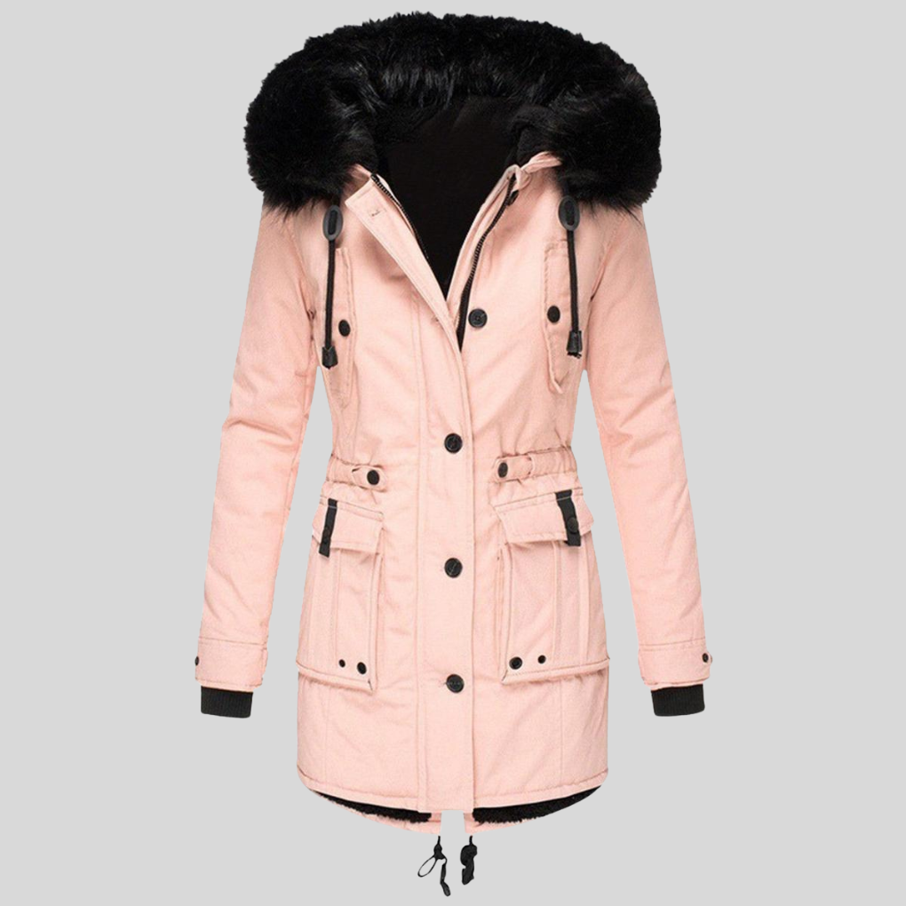 Winterjas met capuchon voor dames