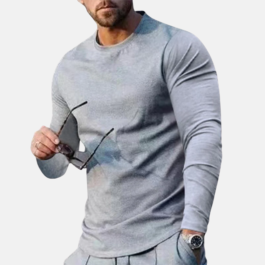 Trendy en comfortabel T-shirt met lange mouwen