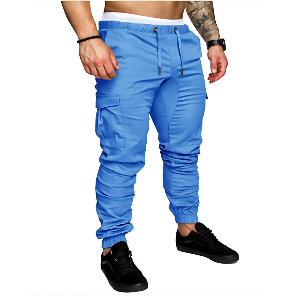 Carter – Stoere Cargo heren broek met Meerdere Zakken