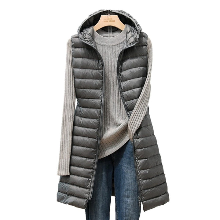 Aveline - Lichtgewicht damesvest met capuchon