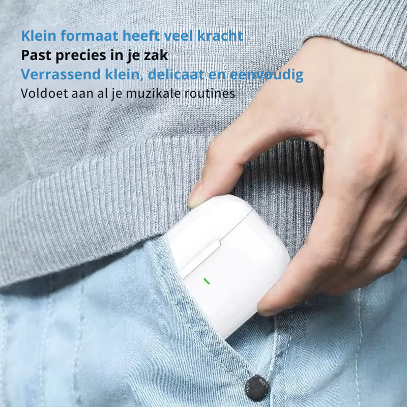 AirTide Pro – Draadloze Bluetooth Sportoordopjes met Noise Cancelling