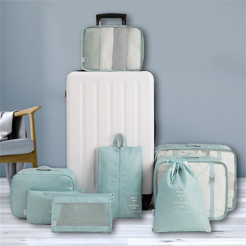 8-delige Reisset – Bagage Verdelers & Organizer Cubes