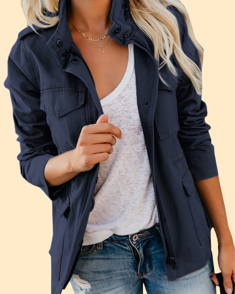 Zacht denim jasje voor dames
