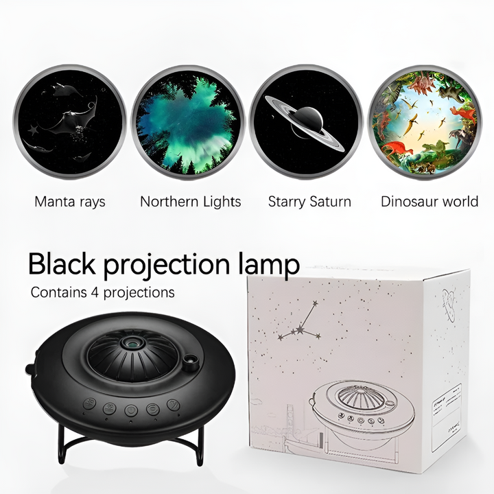 Galaxy-projector met planetarium-effecten