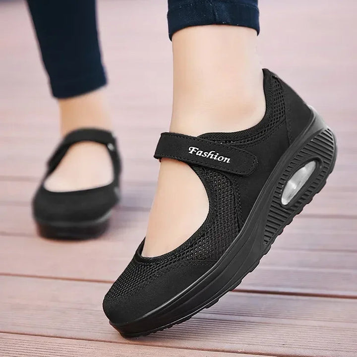 Lichtgewicht Dames Sneakers met Wedge Heel