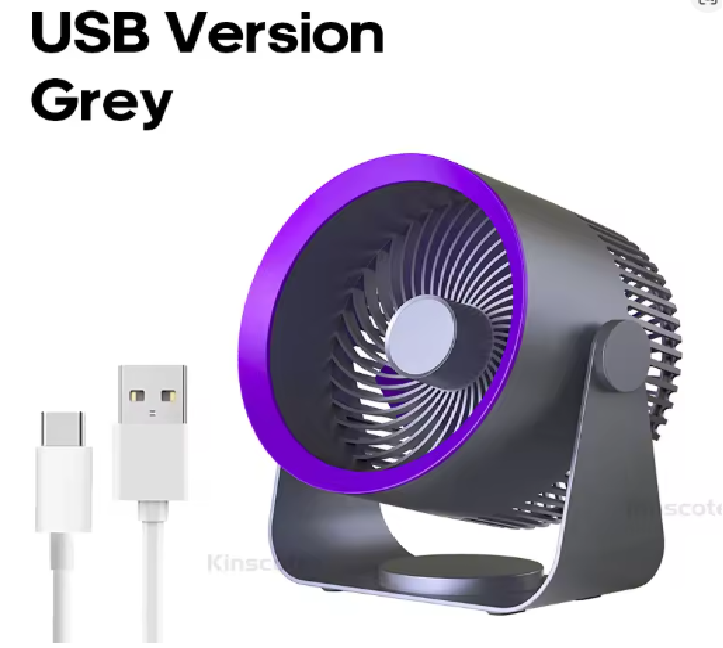 Draadloze Multifunctionele Ventilator met 4000mAh Batterij