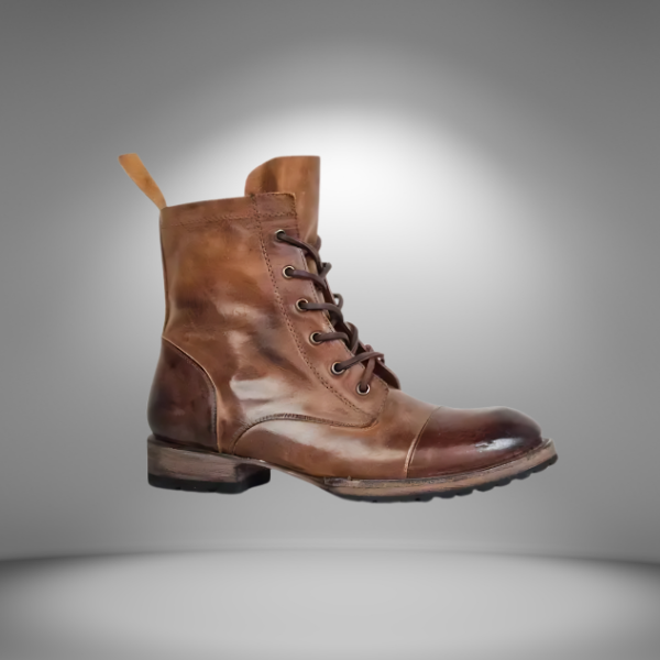 Armando – Vintage Martin Boots voor Heren in Western Stijl