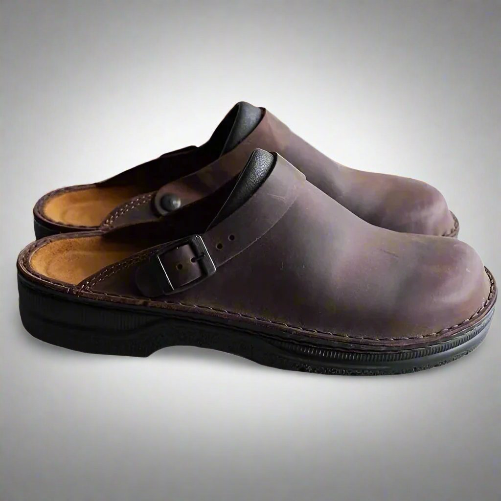 Orthopedische Leren Pantoffels voor Dames