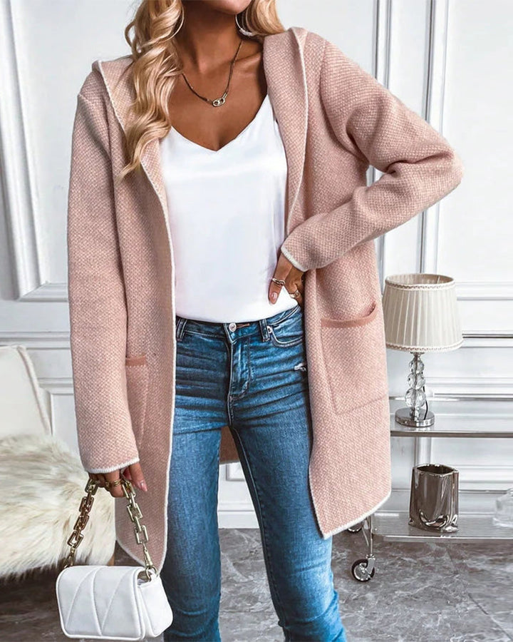 Elegant halflang vest met zakken - Lindsay