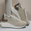 Dames Sportschoenen met Dikke Zool en Comfortabel Design