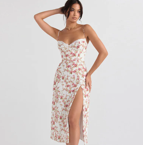 Zomerjurkje met bloemetjes - luchtig en comfortabel