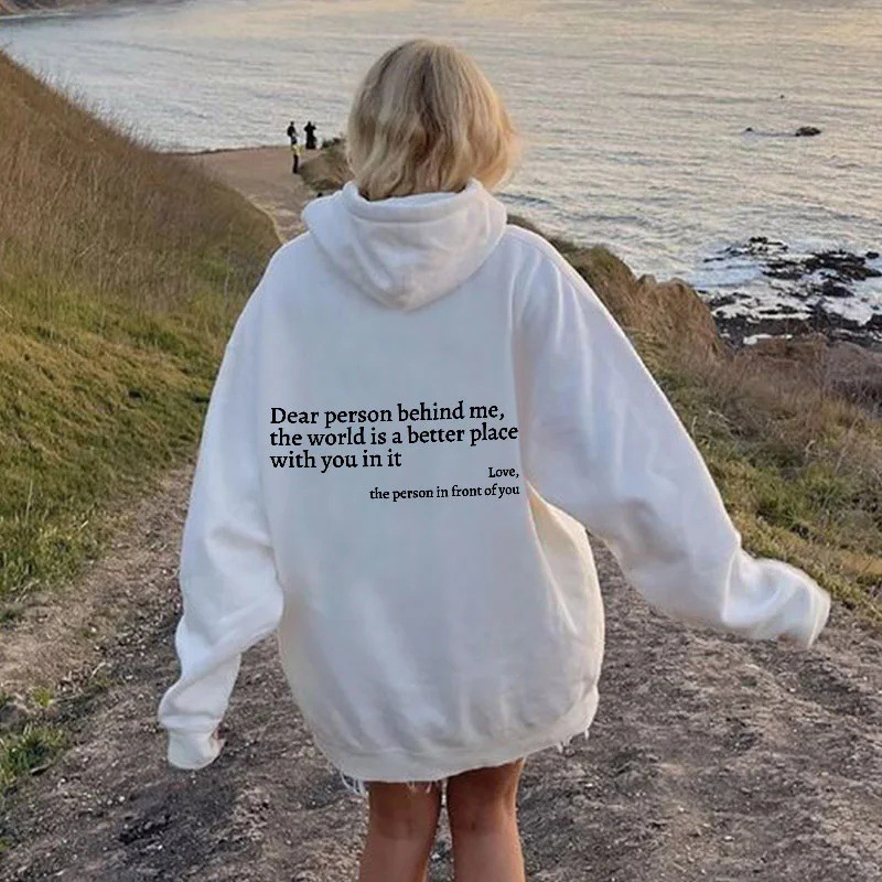Unisex Hoodie met Inspirerende Boodschap
