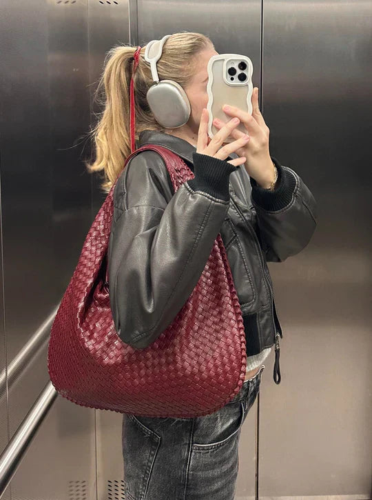 Leren tas dames - tote bag