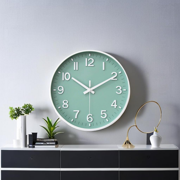 Moderne Wandklok met Grote Cijfers 30 cm