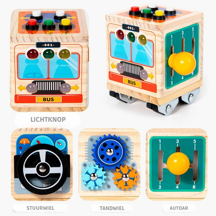 LED Licht & Sensorisch Activiteitenbord voor Kinderen (2–6 jaar)