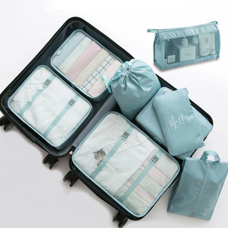8-delige Reisset – Bagage Verdelers & Organizer Cubes