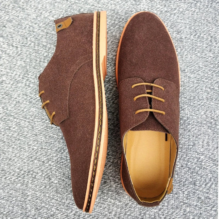 Suède Leren Oxford Herenschoenen