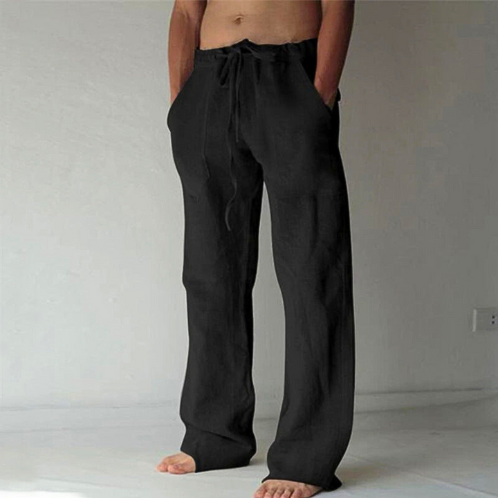 Comfortabele casual kleding met hoge taille en trekkoord