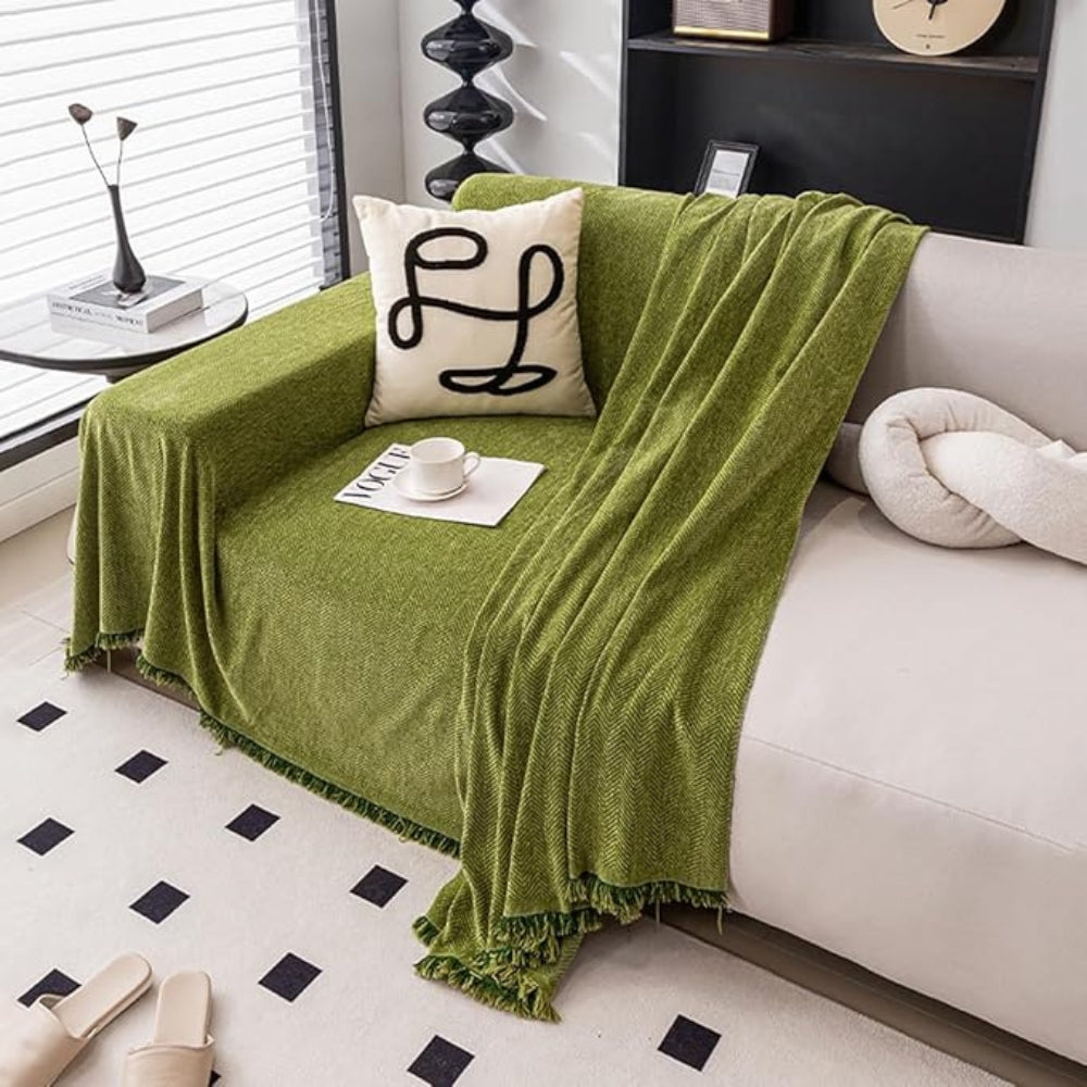 Waterdichte Sofa Hoes met Modern Chenille Design
