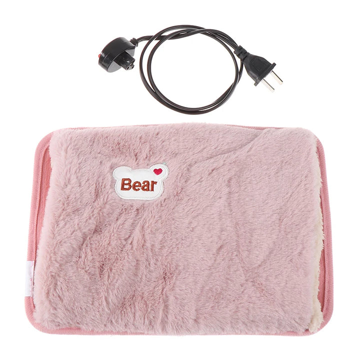 Oplaadbare Hand- en Buikverwarmer van Pluche