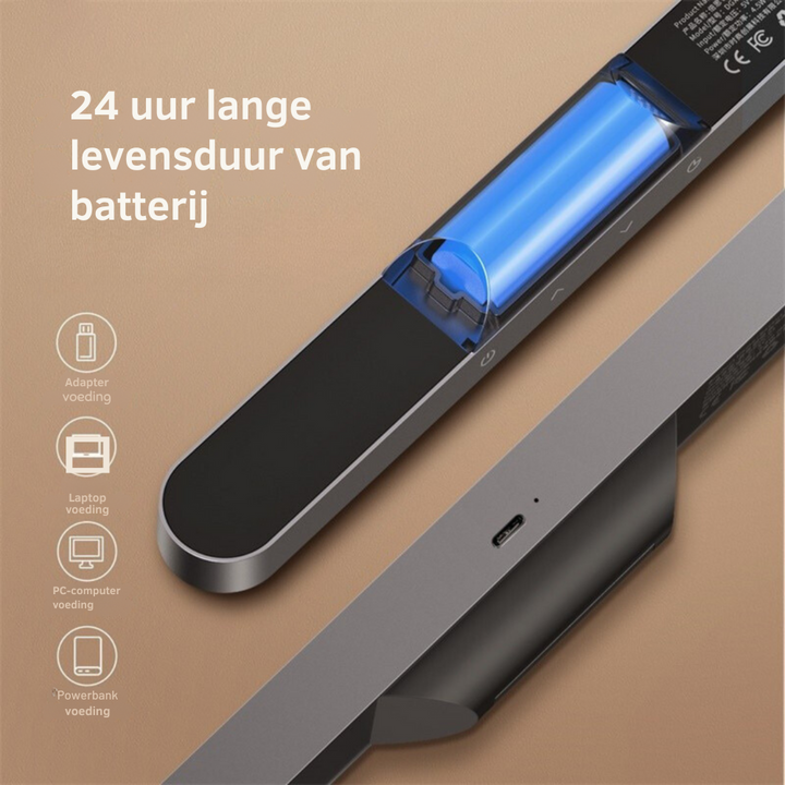 Magnetische LED Tafellamp met Vertraging & USB-oplaadfunctie