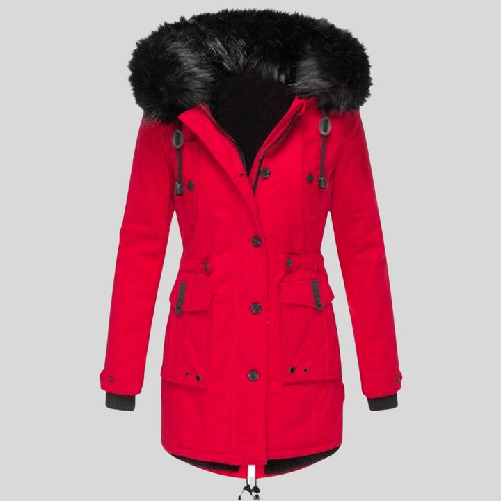 Winterjas met capuchon voor dames