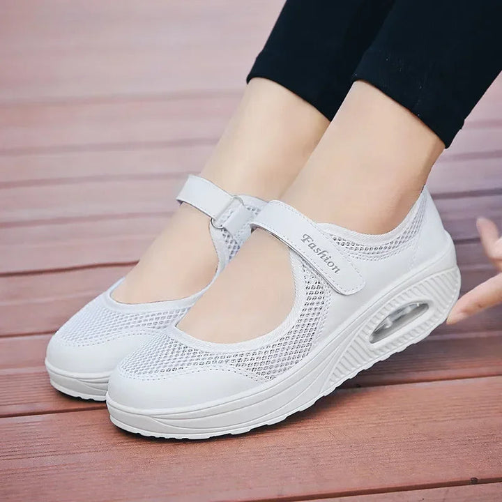 Lichtgewicht Dames Sneakers met Wedge Heel