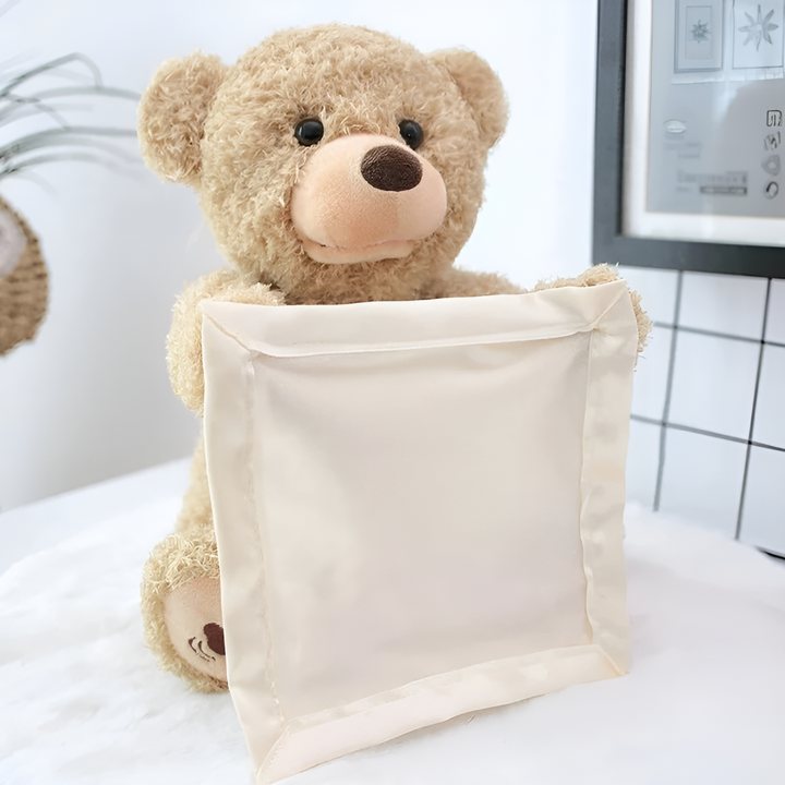 Peek-A-Boo-Teddy - Interdraft knuffel