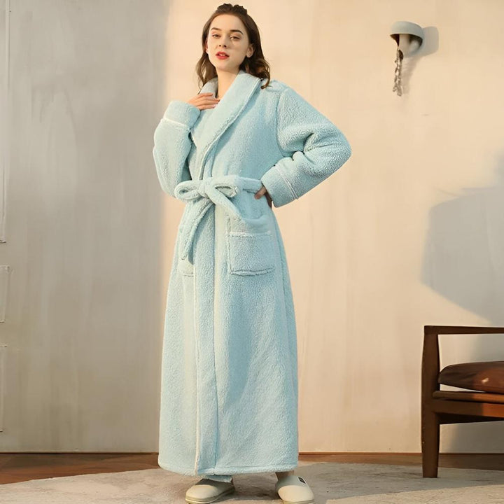 Luxe Fleece Warme Comfort Badjas