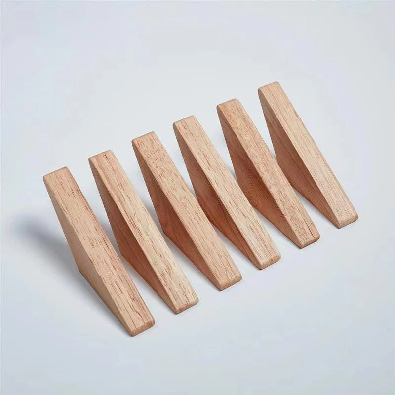 Wandgemonteerde Houten Kapstokhaak