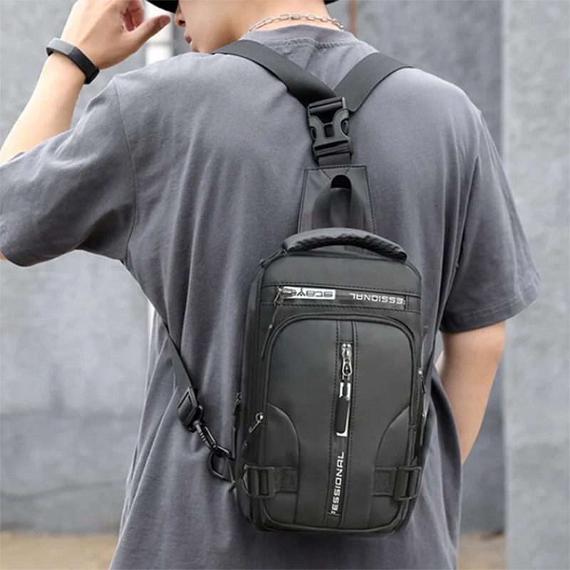 Multifunctionele Crossbody Rugzak voor Heren
